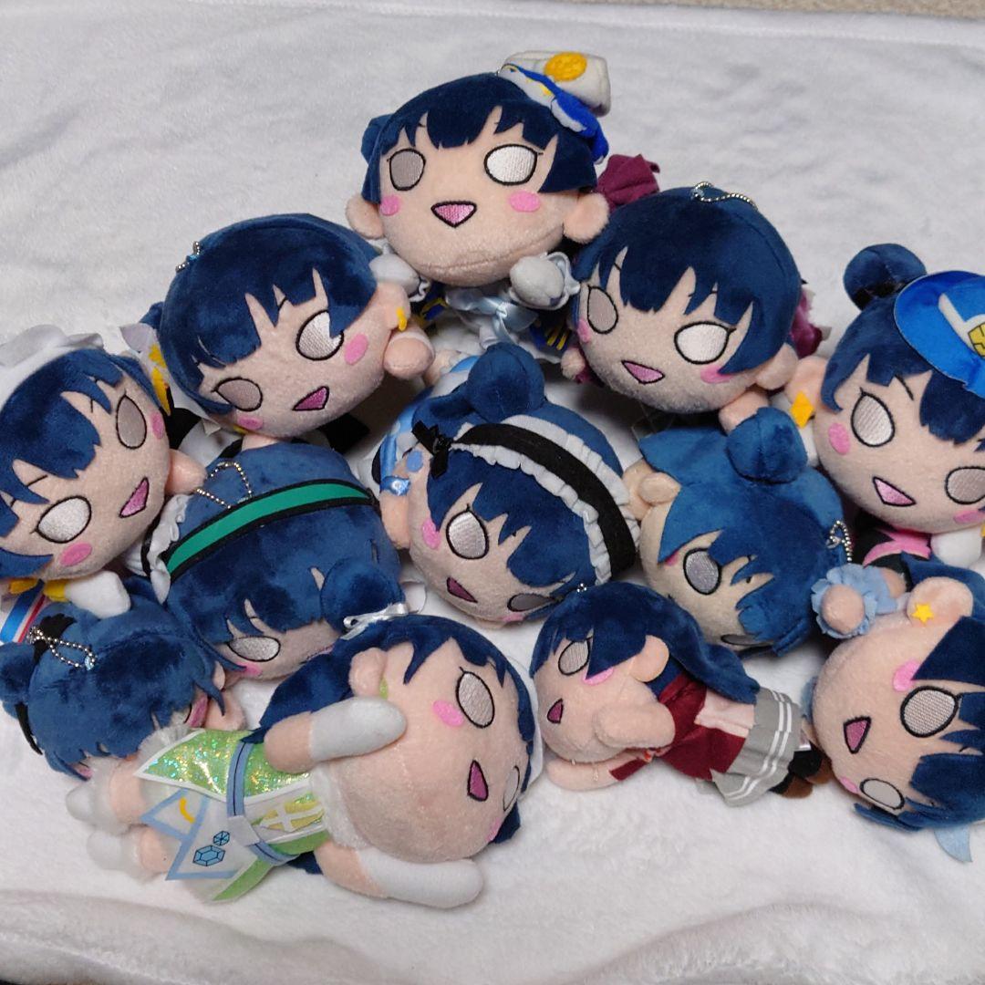 津島善子 国木田花丸 セブンネット限定 寝そべりぬいぐるみ ラブライブ 希少品 ラブライブ！サンシャイン!!』セガプライズの体育座りの新ぬいぐるみ