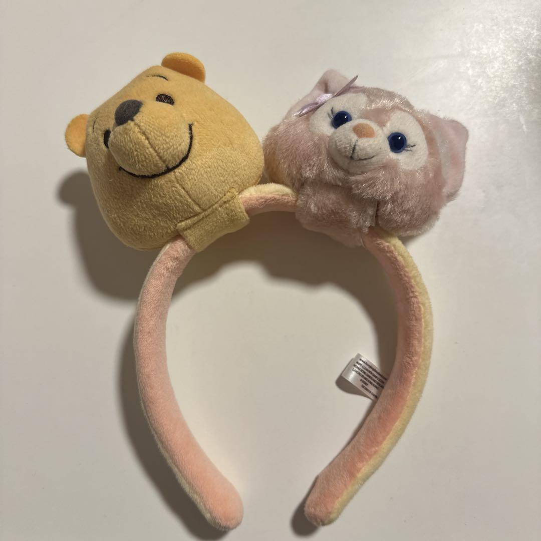 香港ディズニーカチューシャ カスタム カスタマイズ プーさん