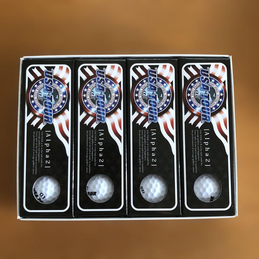 安価 朝日ゴルフ USA TOUR αII ゴルフボール 6ダースセット - メルカリ その他
