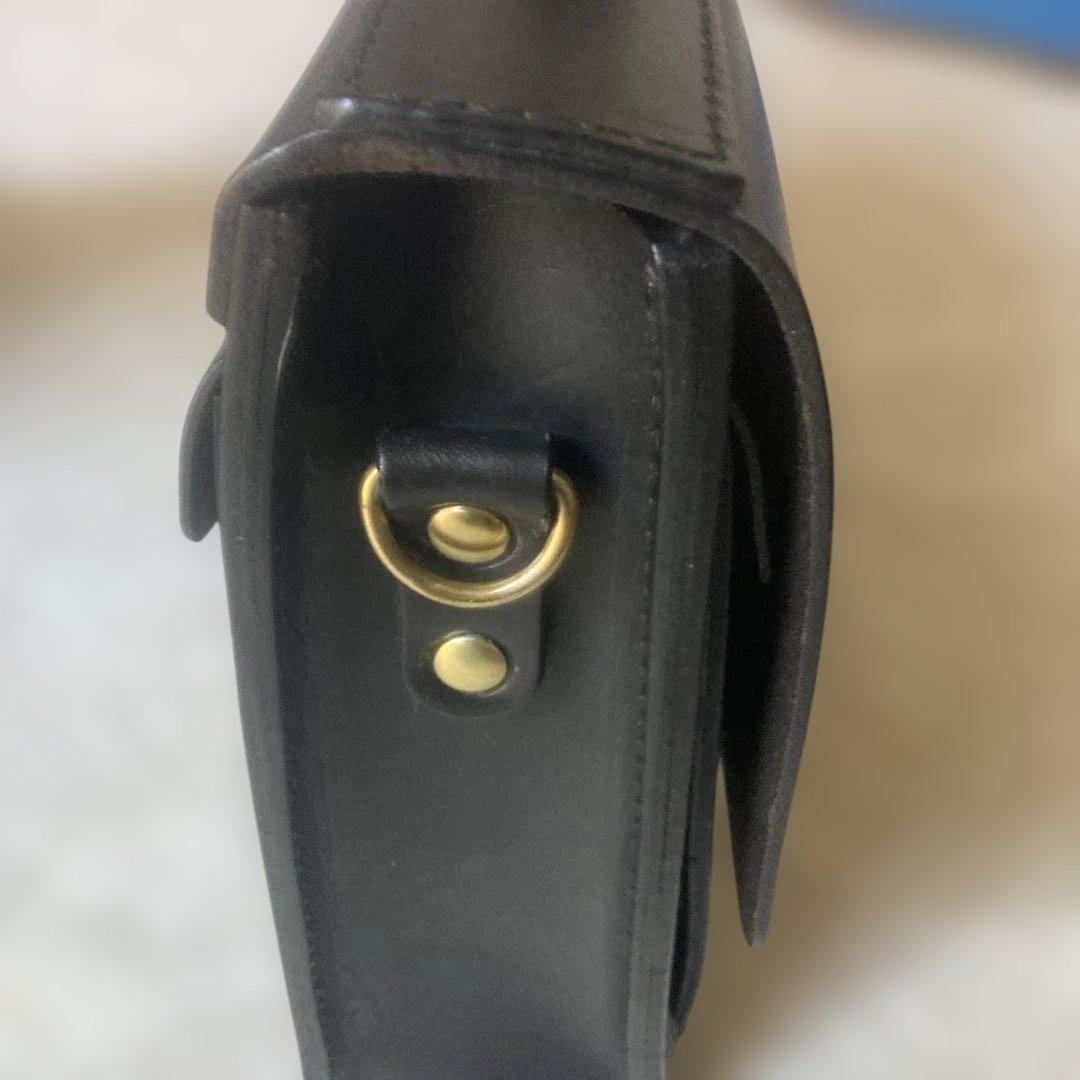 HERZ前後ふた付きポケット ２WAYビジネスバッグやや傷や汚れあり