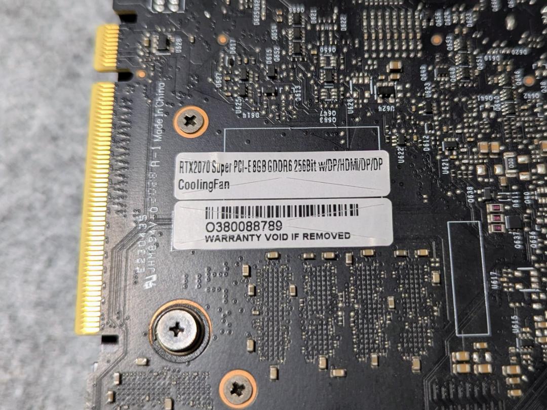 グラフィックボード・グラボ・ビデオカード NVIDIA GeForce RTX 2070 SUPER