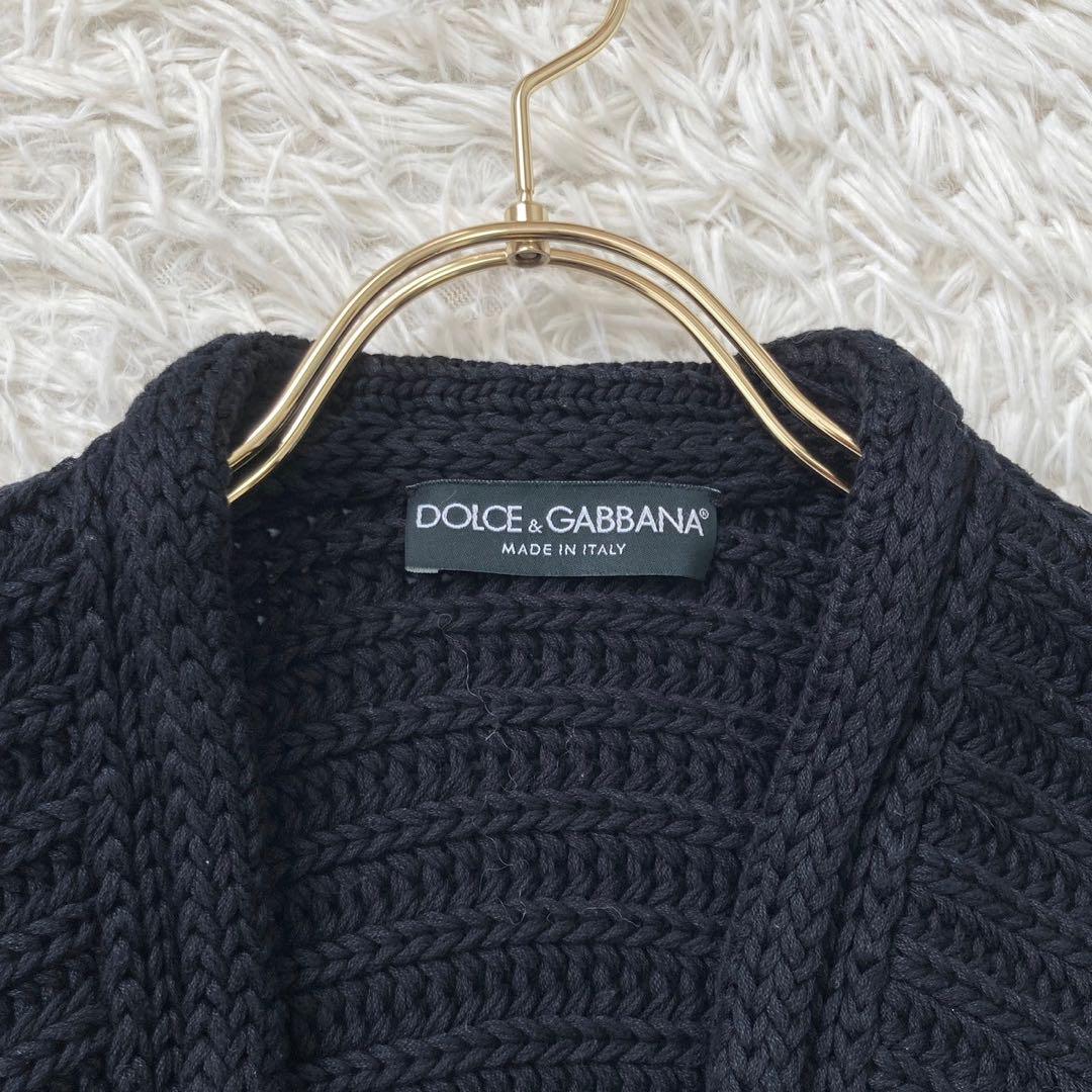 DOLCE&GABBANA カーディガン ブラック 38 ボレロ 着回し 上品