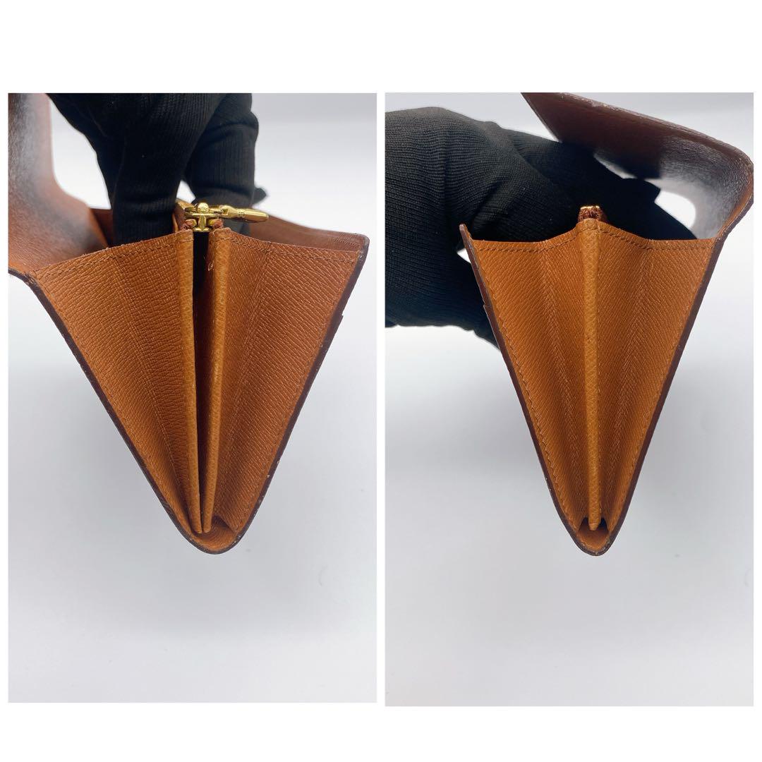 【美品】ルイヴィトン モノグラム ポシェット ポルトモネクレディ 長財布