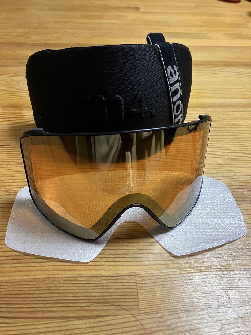 美品 anon M4 Goggles スペアレンズ Soner Bronze