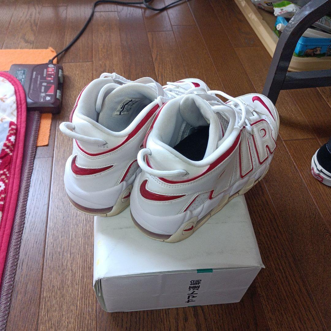 Nike Air エアモアアップテンポ ホワイト/レッド