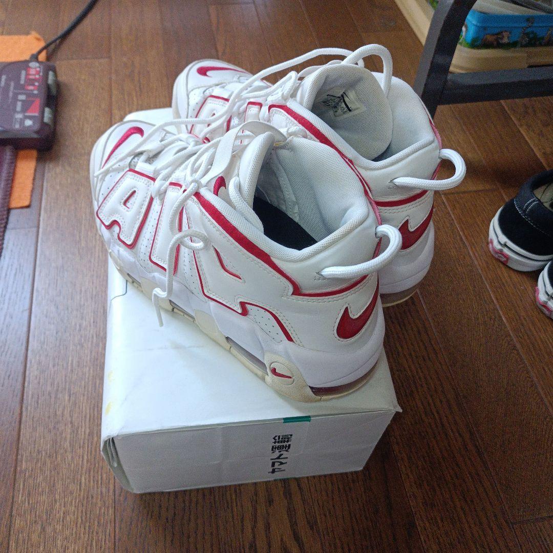 Nike Air エアモアアップテンポ ホワイト/レッド