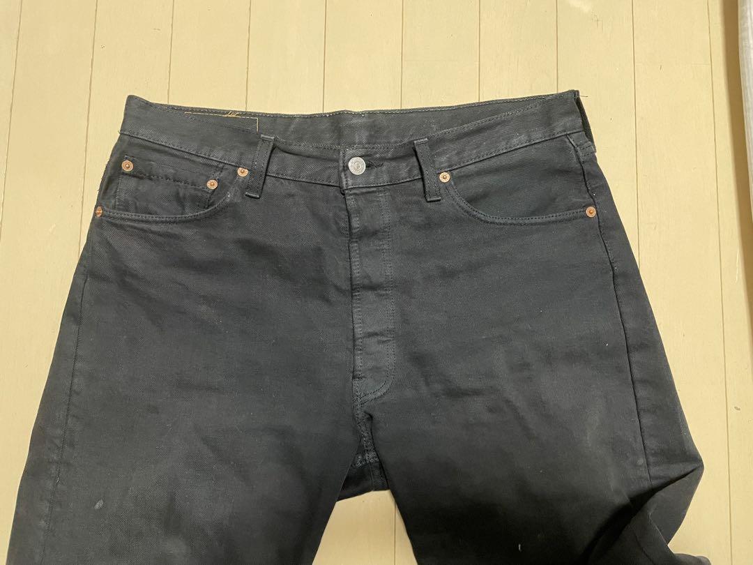 UK製 90s Euro Levi's 501 Black Denim Pants 黒 W30×L29 ユーロ