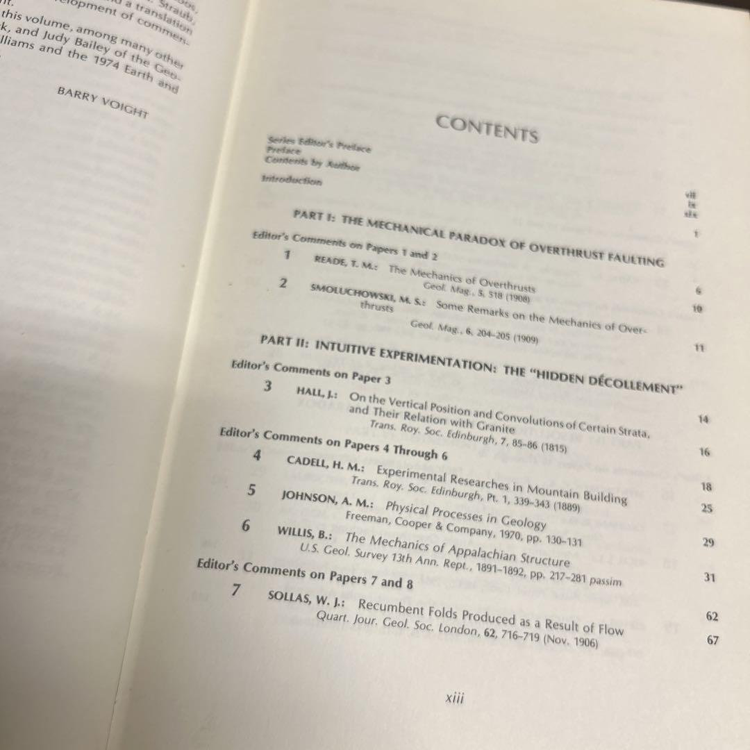 語学・辞書・学習参考書 Mechanics of Thrust FaultsandDecollement