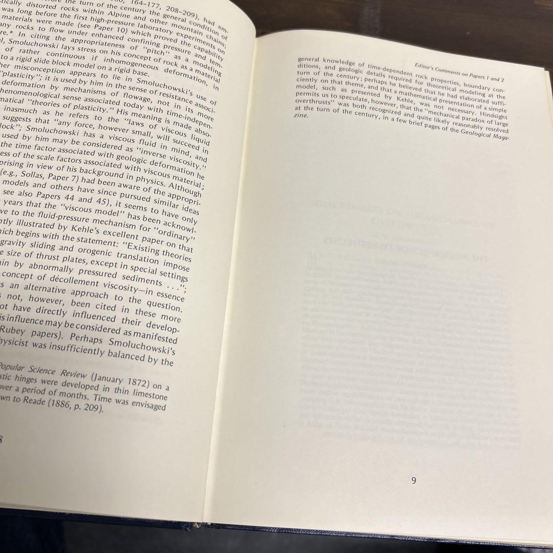 語学・辞書・学習参考書 Mechanics of Thrust FaultsandDecollement