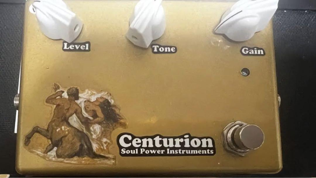 SoulPower Instruments Centurion ケンタウロス SUMO STOMPMINOTAUR -Black- ベース用オーバードライブ【初期