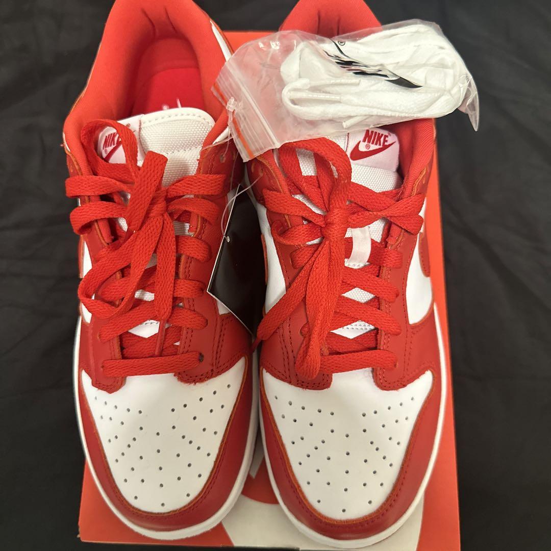 Nike Dunk Low ホワイトレッド NIKE DUNK LOW セント・ジョーンズホワイト/ユニバーティレッド