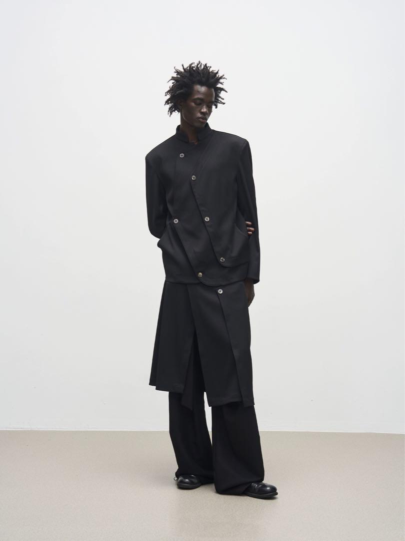 全国送料無料 7440 Suit Collar Stand Slash Double 1 37 ジャケット・アウター