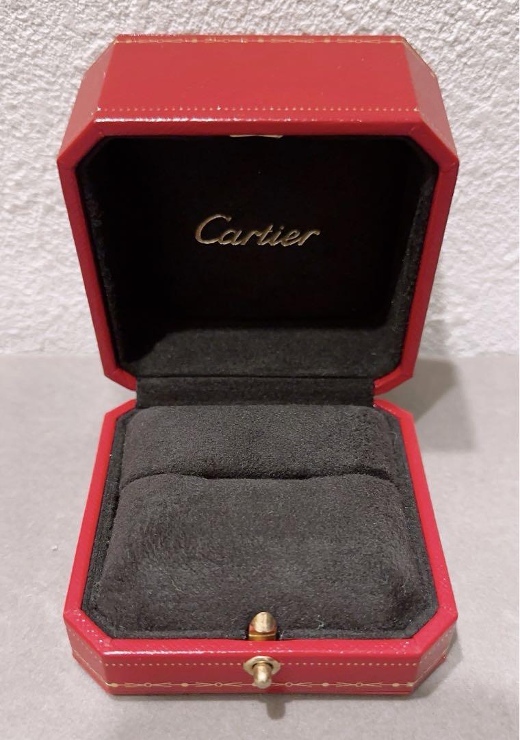 空箱Cartier カルティエ リングケース指輪ケース空箱未使用1箱