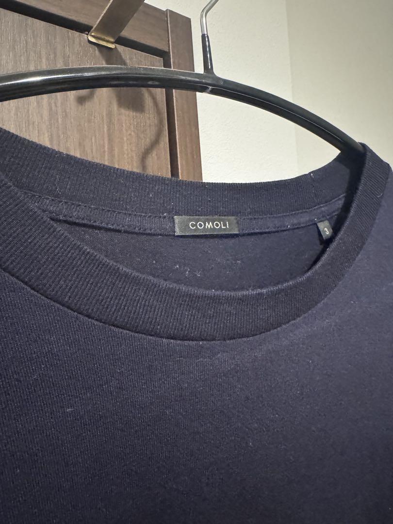 comoli 23SS 空紡天竺ロングTシャツ size3