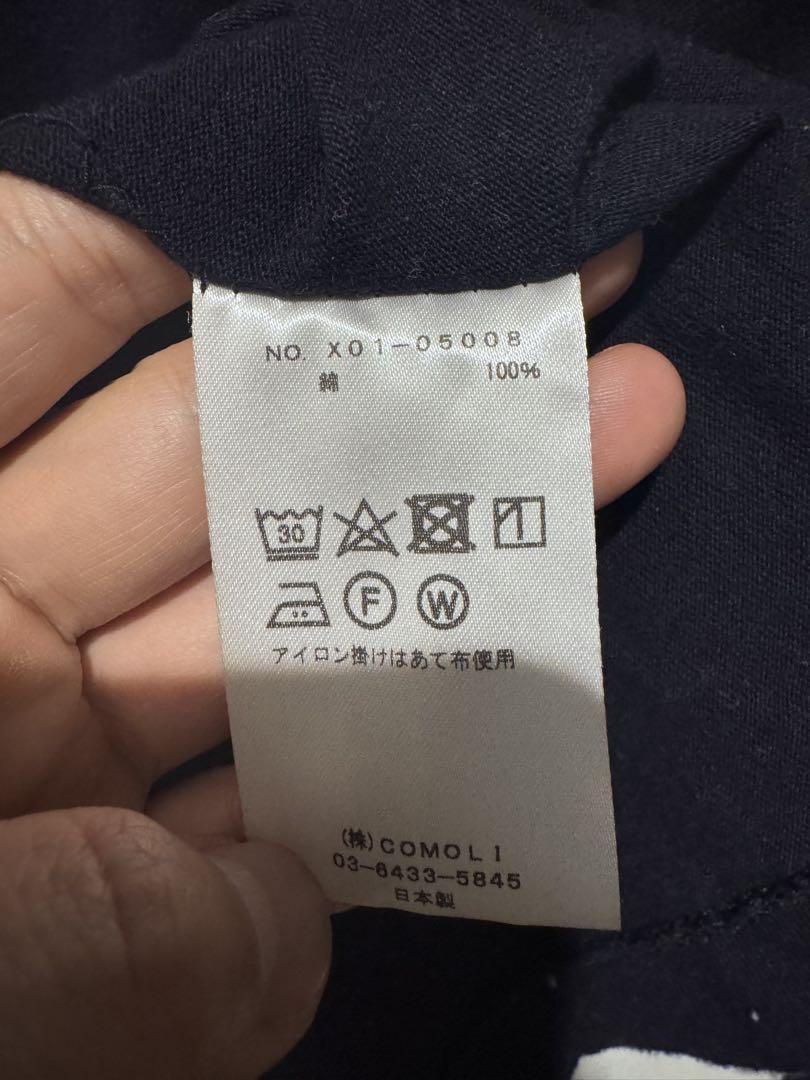 comoli 23SS 空紡天竺ロングTシャツ size3