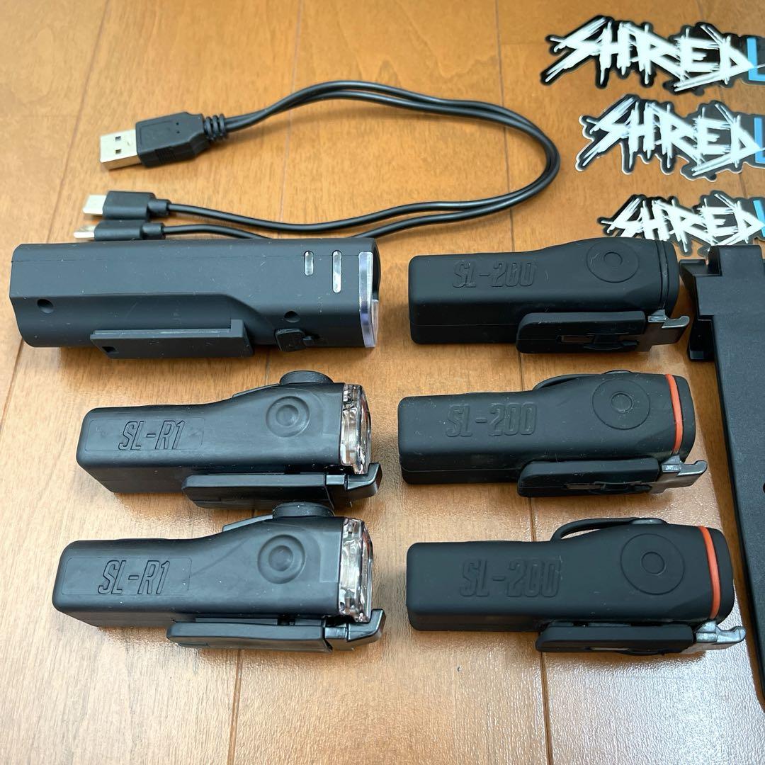 Shred Lights シュレッドライト5個➕1 SL-FX+ Underglow