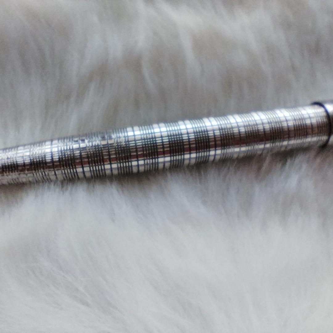 PARKER パーカー 75　エコセー　30μシルバープレート　ボールペン