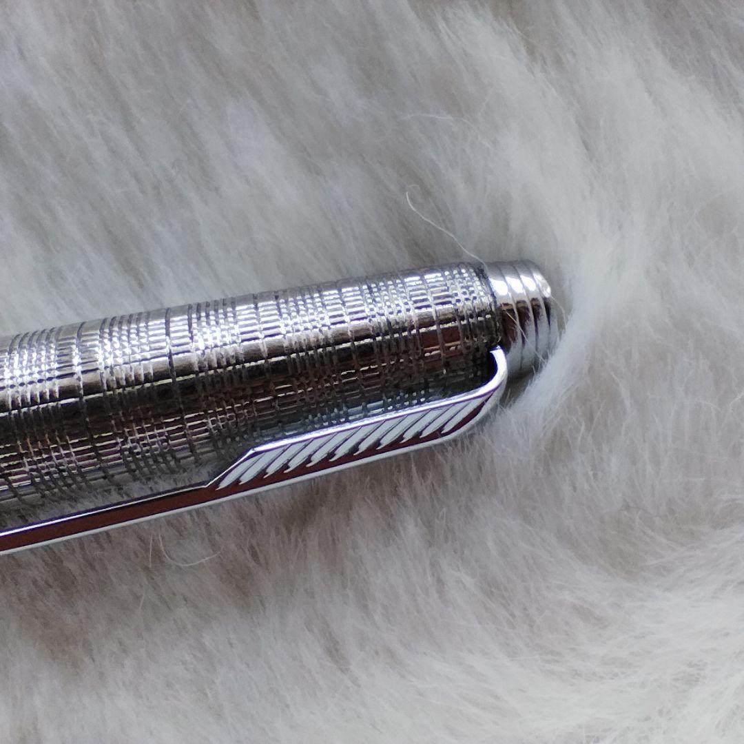 PARKER パーカー 75　エコセー　30μシルバープレート　ボールペン