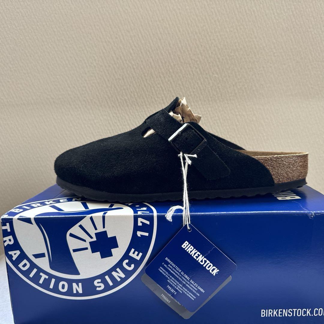 BIRKENSTOCK Boston BS ブラック 43 28cm
