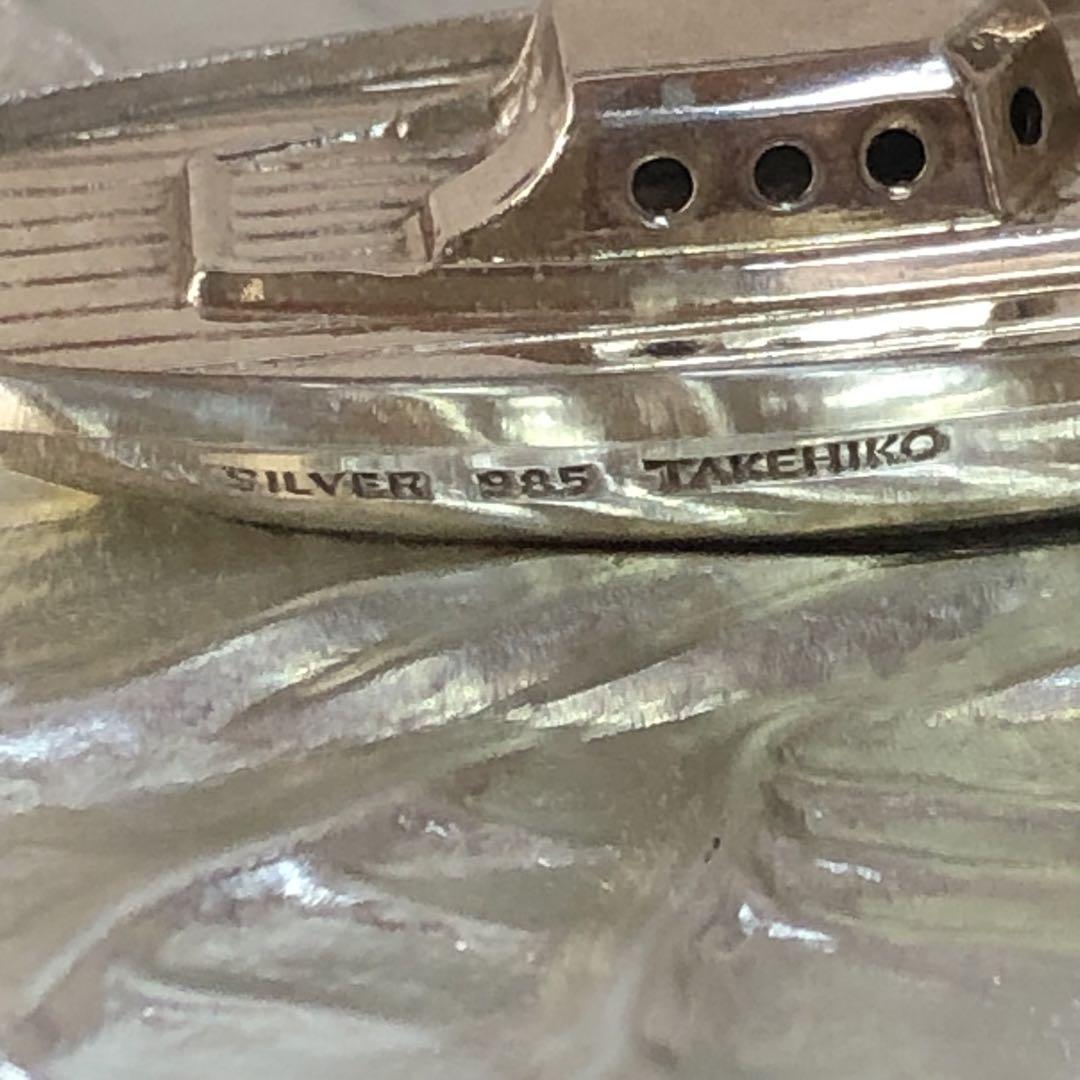 関工芸 武比古 銀製 ヨット 置物 SILVER985