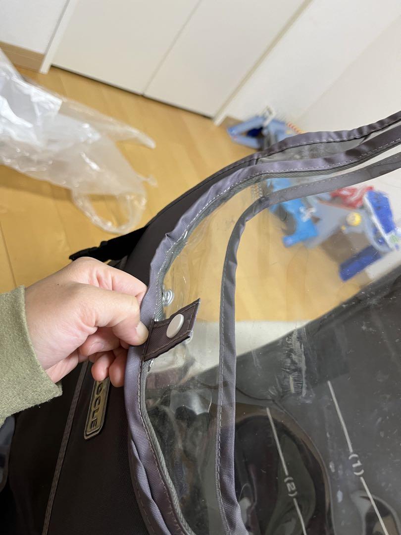 ラボクル　自転車カバー　レインカバー　ブラック