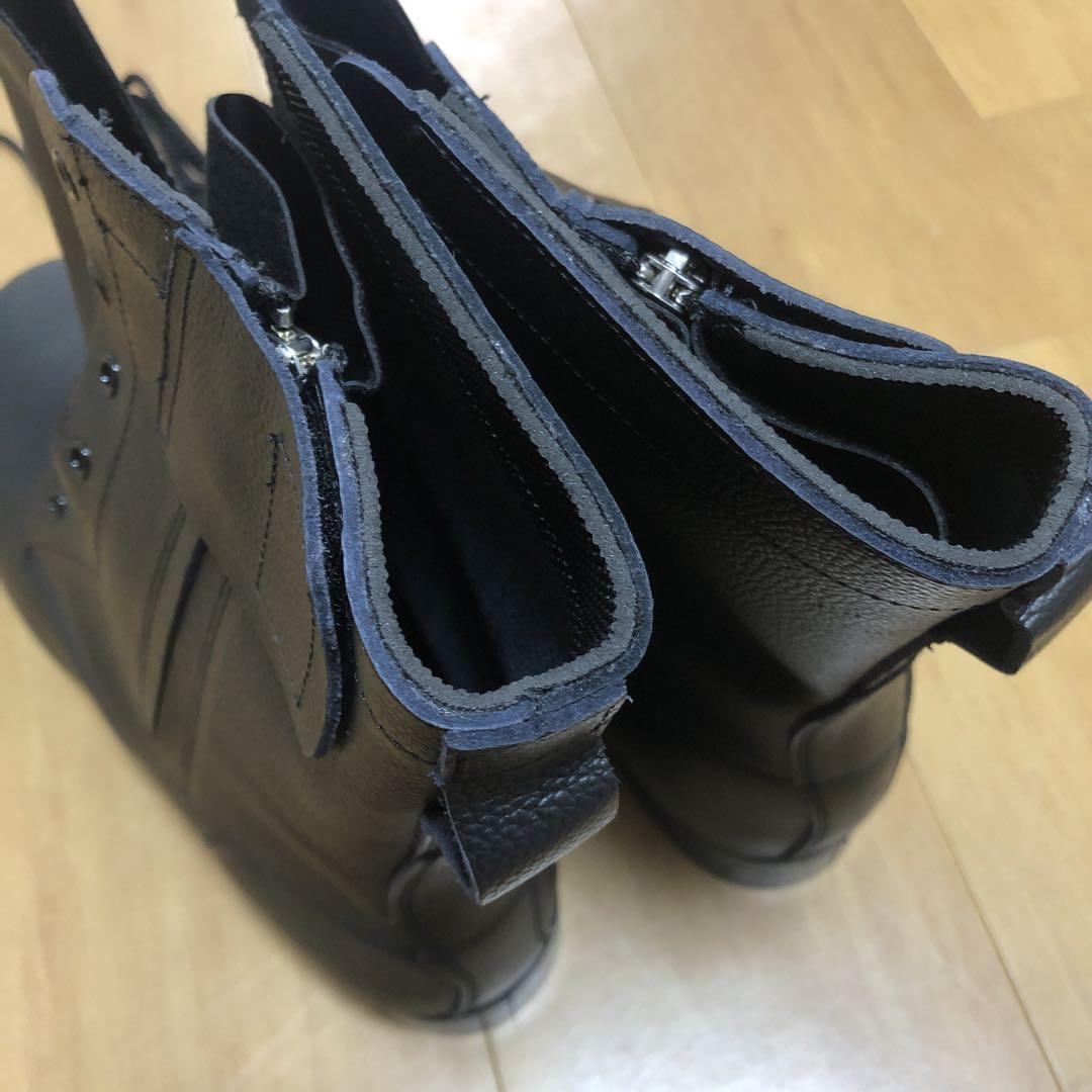 Simon ブラック ハイカットブーツ 未使用