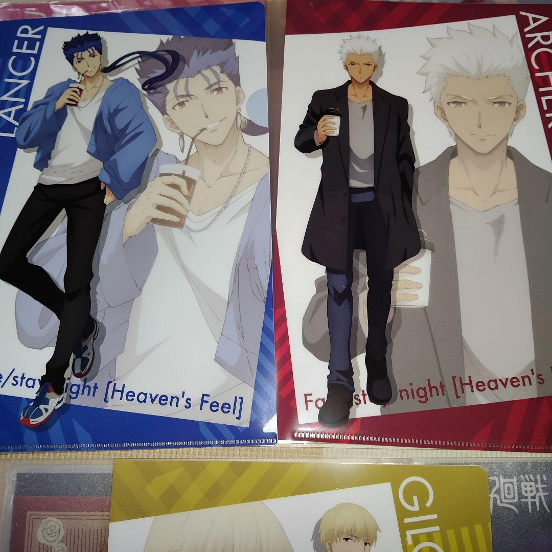 【当選品】 Fate／stay night ローソン クリアファイル 4種セット 当選品】 Fate／stay night ローソン クリアファイル 4種セット