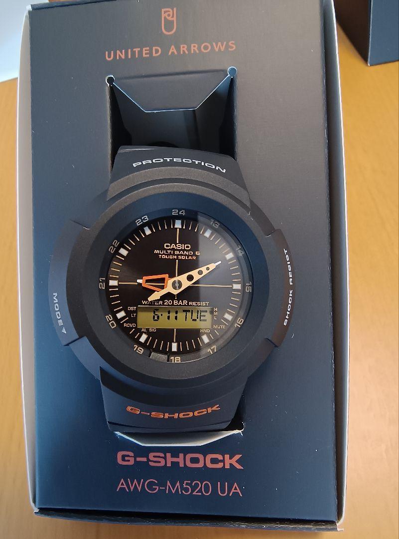 ユナイテッドアローズ　G-SHOCK  腕時計 AWG-M520UA