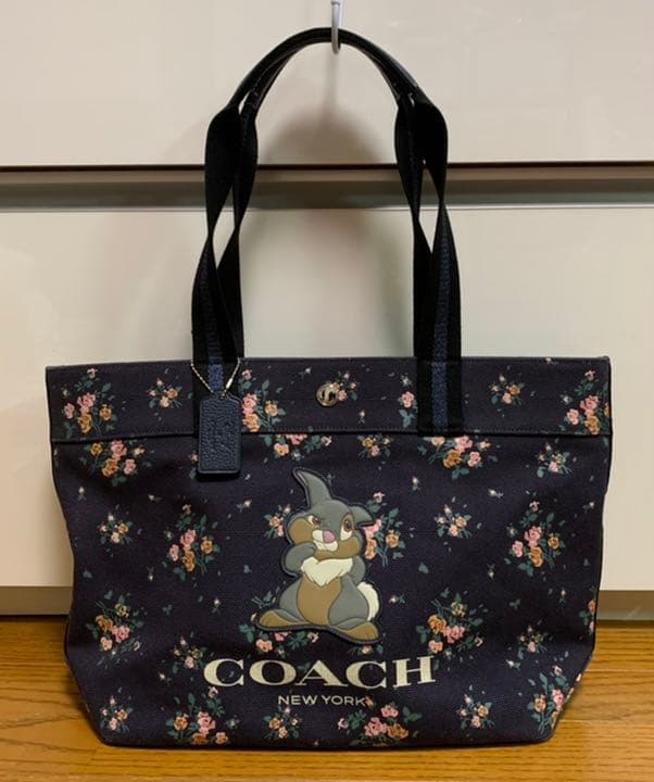 ラッピング不可】 未使用✨COACH コーチ savio.com ディズニーコラボ