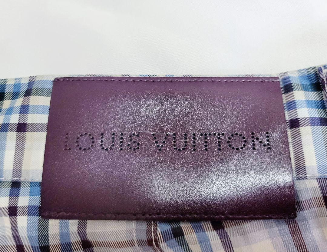 ルイヴィトン　LOUIS VUITTON　チェック柄　ショートパンツ ルイヴィトン LOUIS VUITTON チェック柄 ショートパンツ - メルカリ