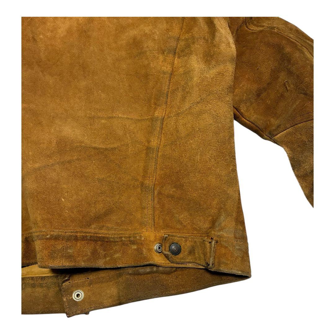 60s 70s Levis スウェードジャケット 3rdタイプ ブラウン 60s 70s Levis スウェードジャケット 3rdタイプ ブラウン