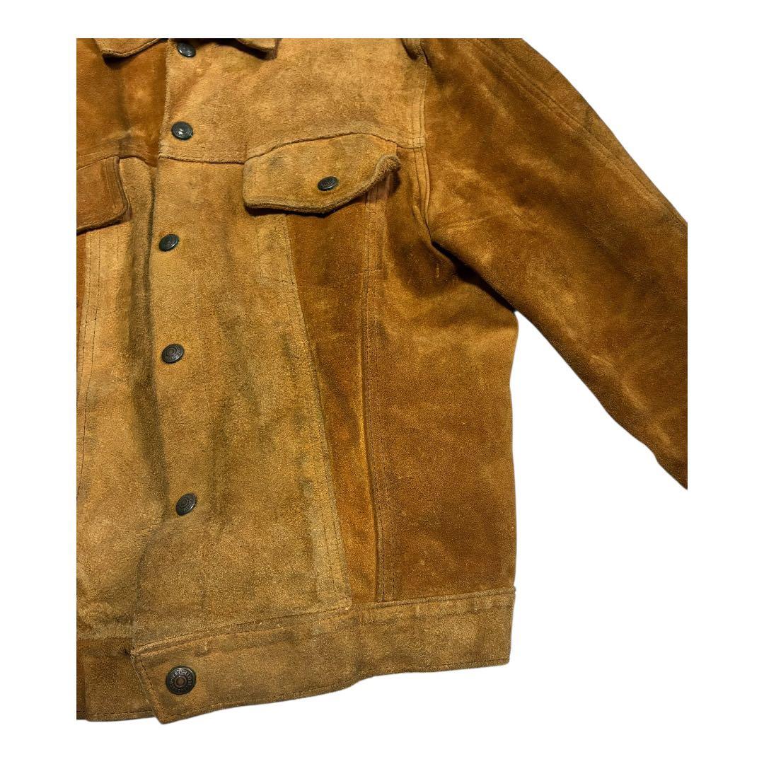 60s 70s Levis スウェードジャケット 3rdタイプ ブラウン 60s 70s Levis スウェードジャケット 3rdタイプ ブラウン