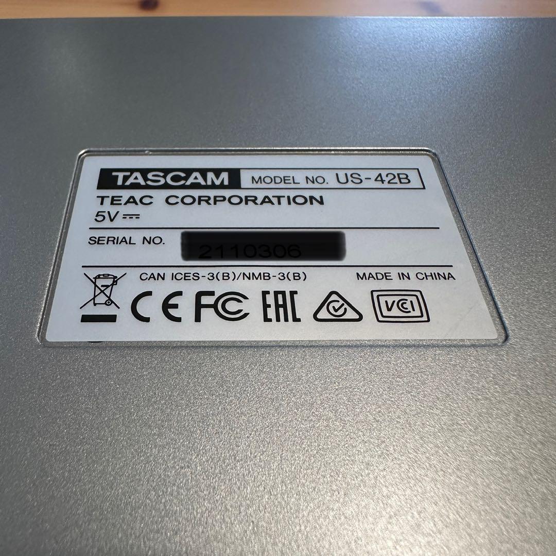 配信用機材 TASCAM MINiSTUDIO US-42B
