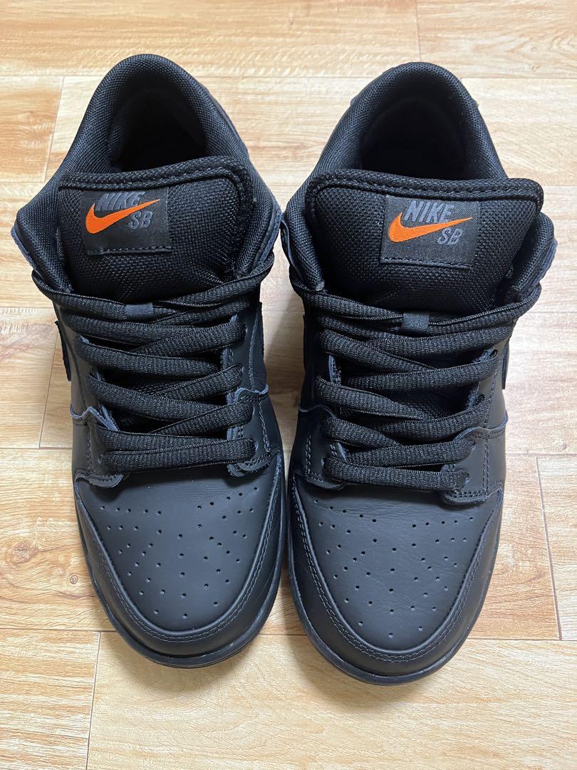 Nike SB Dunk Low Pro ISO Triple Black靴