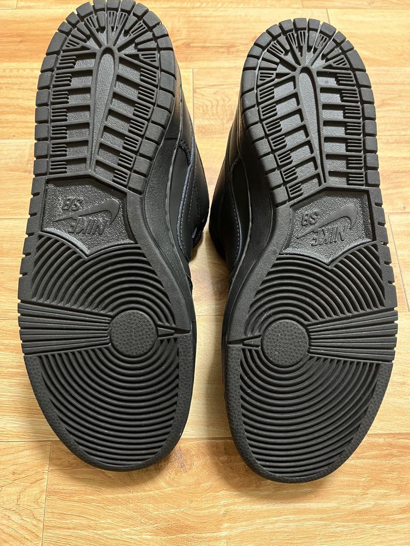 Nike SB Dunk Low Pro ISO Triple Black