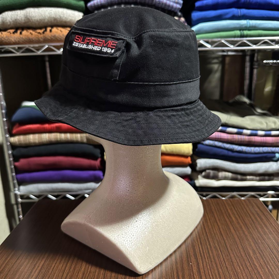 supreme バケットハット（アメリカ製•M/Lサイズ）