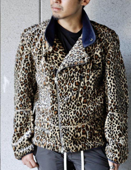 新品最安値 Azuma.2019A W leopard riders ヒョウ柄 ライダース DdZN5-m89730464475 豊富な安い