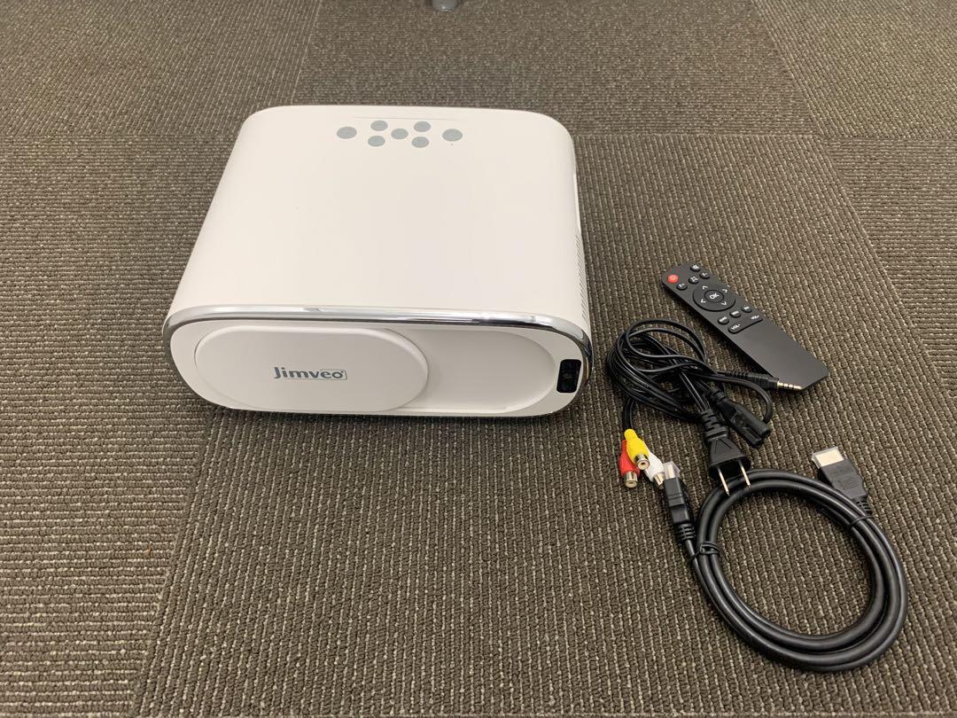 Jimveo E30 自動台形補正&オートフォーカス　即決値引き可　未使用新品❣️ Jimveo E30 自動台形補正&オートフォーカス 即決値引き可 未使用