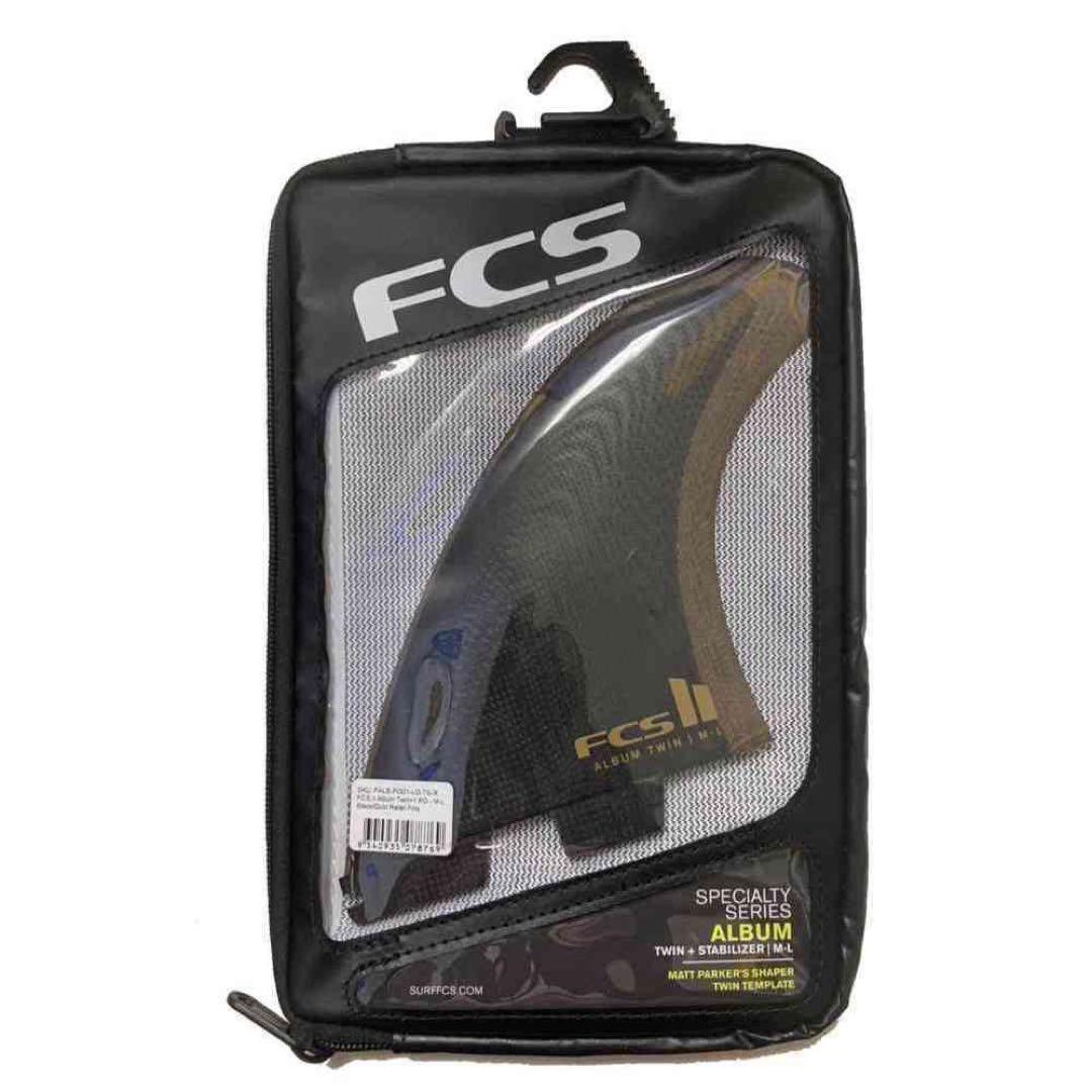 Replacement FCS II FCS II Album Twin + 1 Fin Set - FCS US