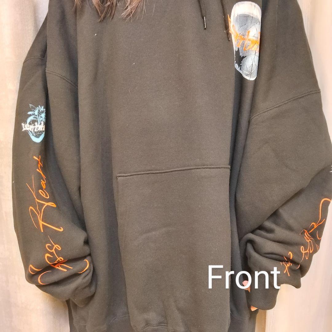 TENBLANK × SAINT Mxxxxxx コラボ フーディー ブラック TENBLANK×©SAINT Mxxxxxx (セント マイケル) スペシャルコラボT