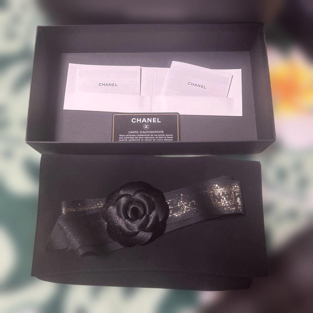 CHANELラムスキン長財布