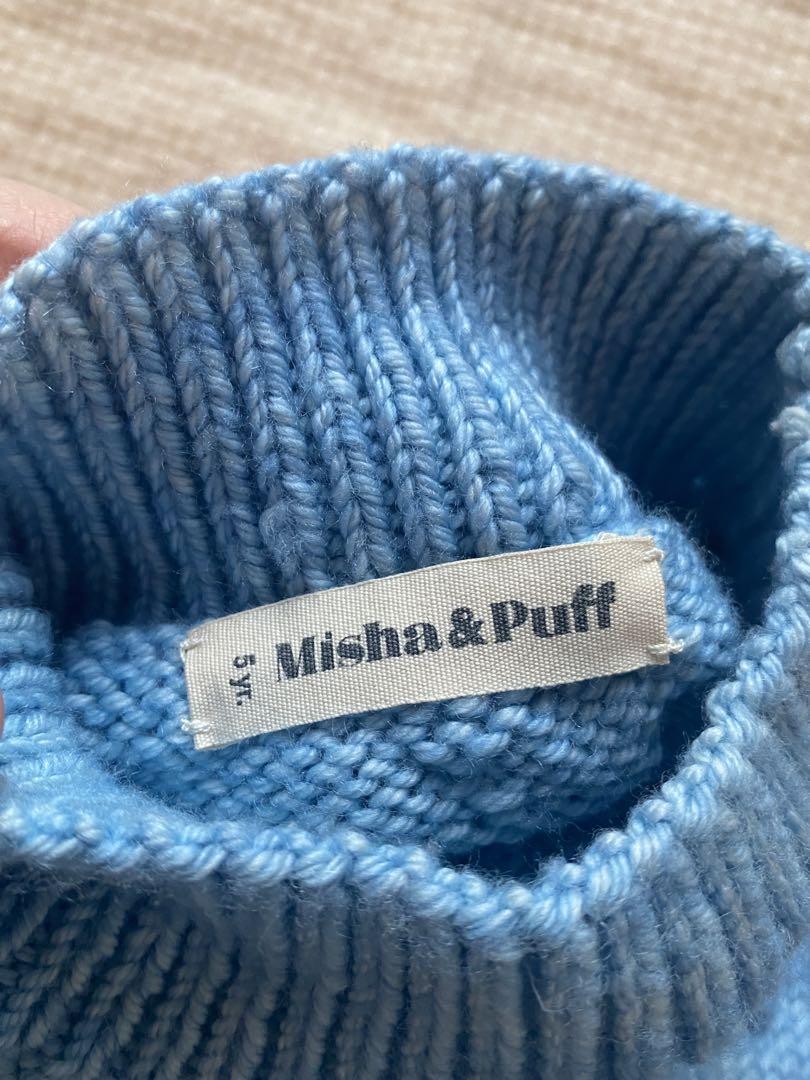 misha\u0026puff ポップコーンニット　5y