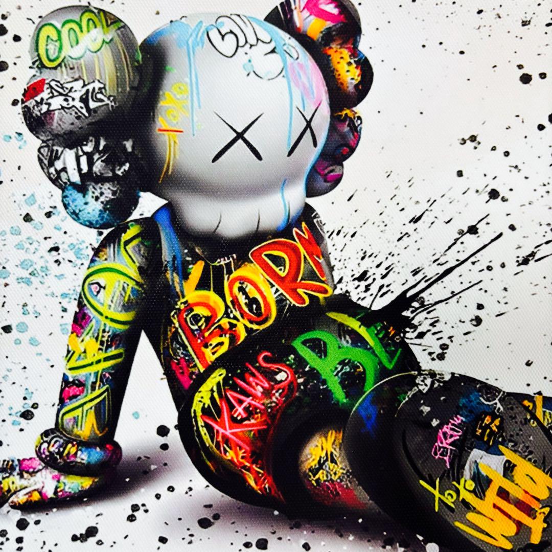 ポスター】KAWS(カウズ)20 ベアブリック(A1サイズ) - メルカリ