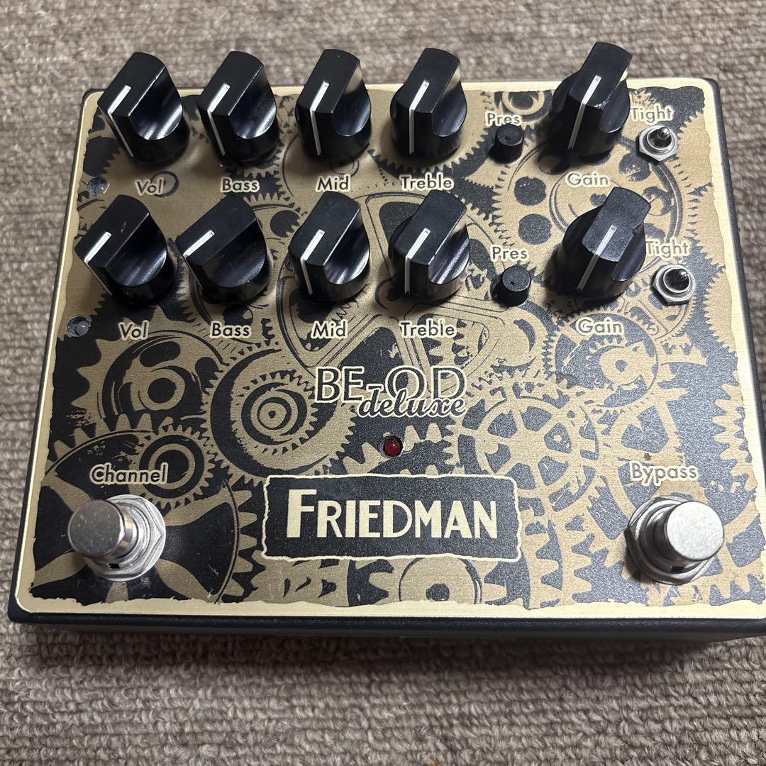 ギター Friedman BE-OD Deluxe CLOCKWORKS EDITION Friedman BE-OD Deluxe Dual Overdrive Pedal - Clockworks