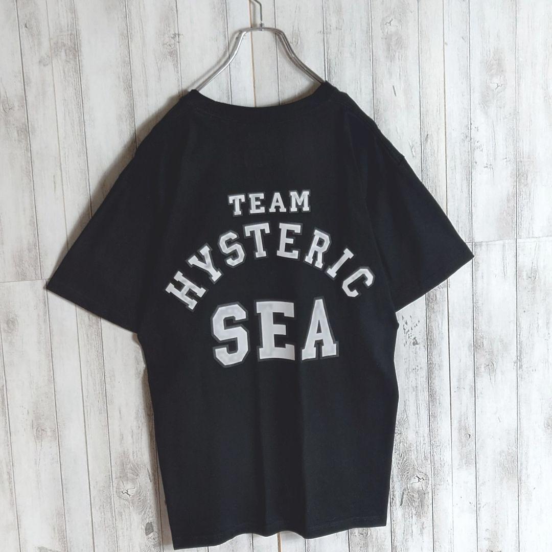 【限定コラボ】ヒステリックグラマー×ウィンダンシー　バックアーチロゴ　Tシャツ