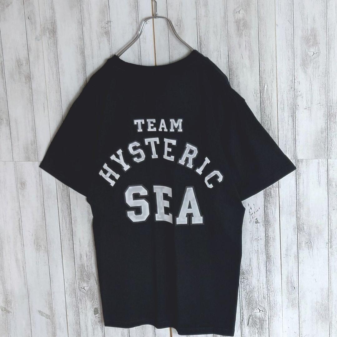 【限定コラボ】ヒステリックグラマー×ウィンダンシー　バックアーチロゴ　Tシャツ