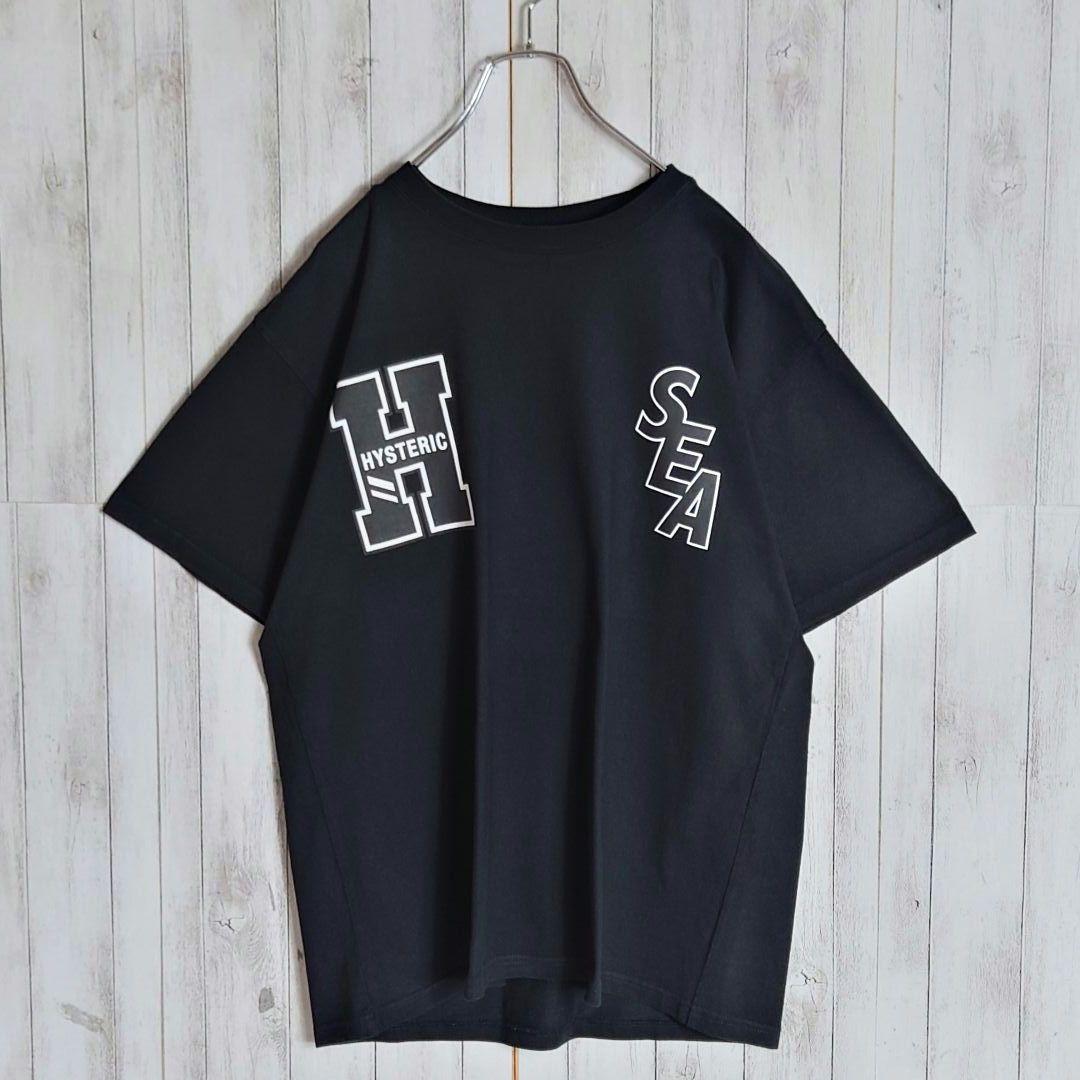 【限定コラボ】ヒステリックグラマー×ウィンダンシー　バックアーチロゴ　Tシャツ