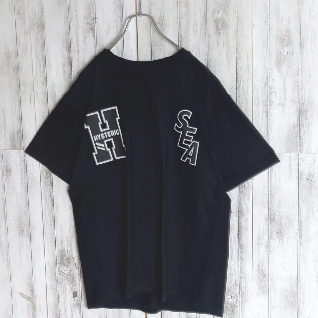 【限定コラボ】ヒステリックグラマー×ウィンダンシー　バックアーチロゴ　Tシャツ