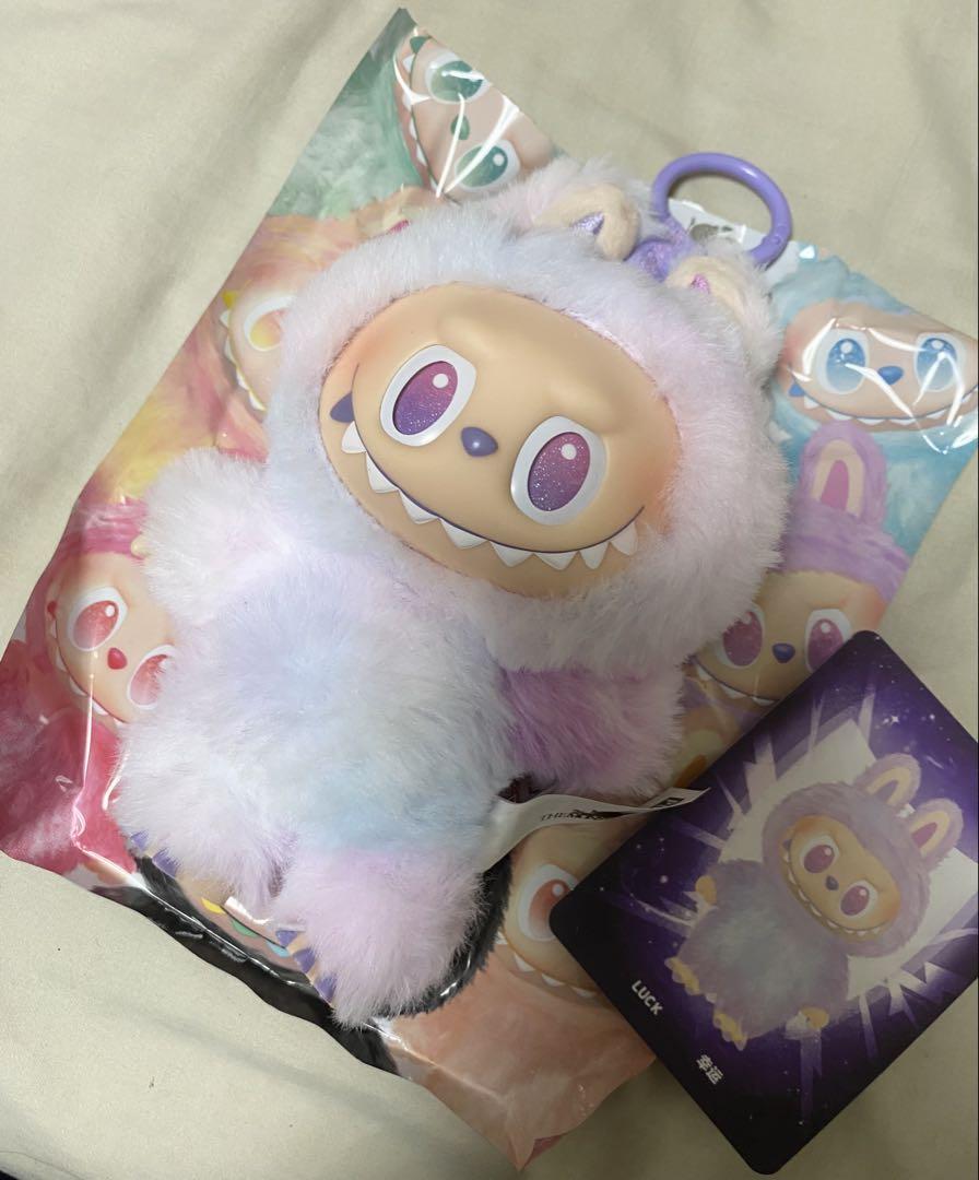 【確実正規品】Labubu Big Into Energyラブブ/HOPE/水色 正規品ラブブLabubu Big into Energy HAPPINESS - メルカリ