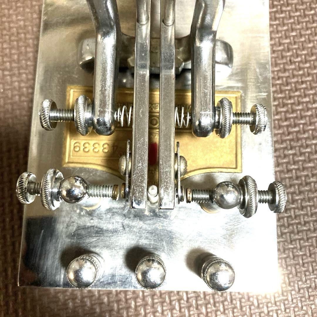 ❶VIBROPLEX.IMBIC.DELUXEダブルレバーマニュピレーター電鍵
